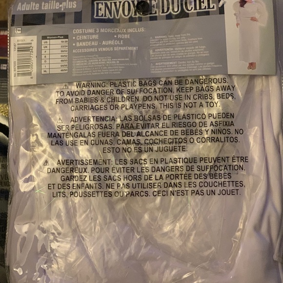 Heaven Sent Adult Plus Costume - Picture 2 of 2